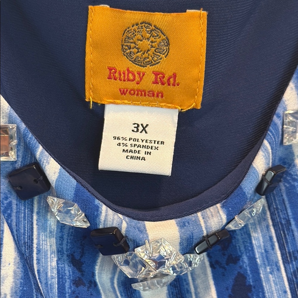 Ruby Rd 3X Maxi Dress - Picture 3 of 5